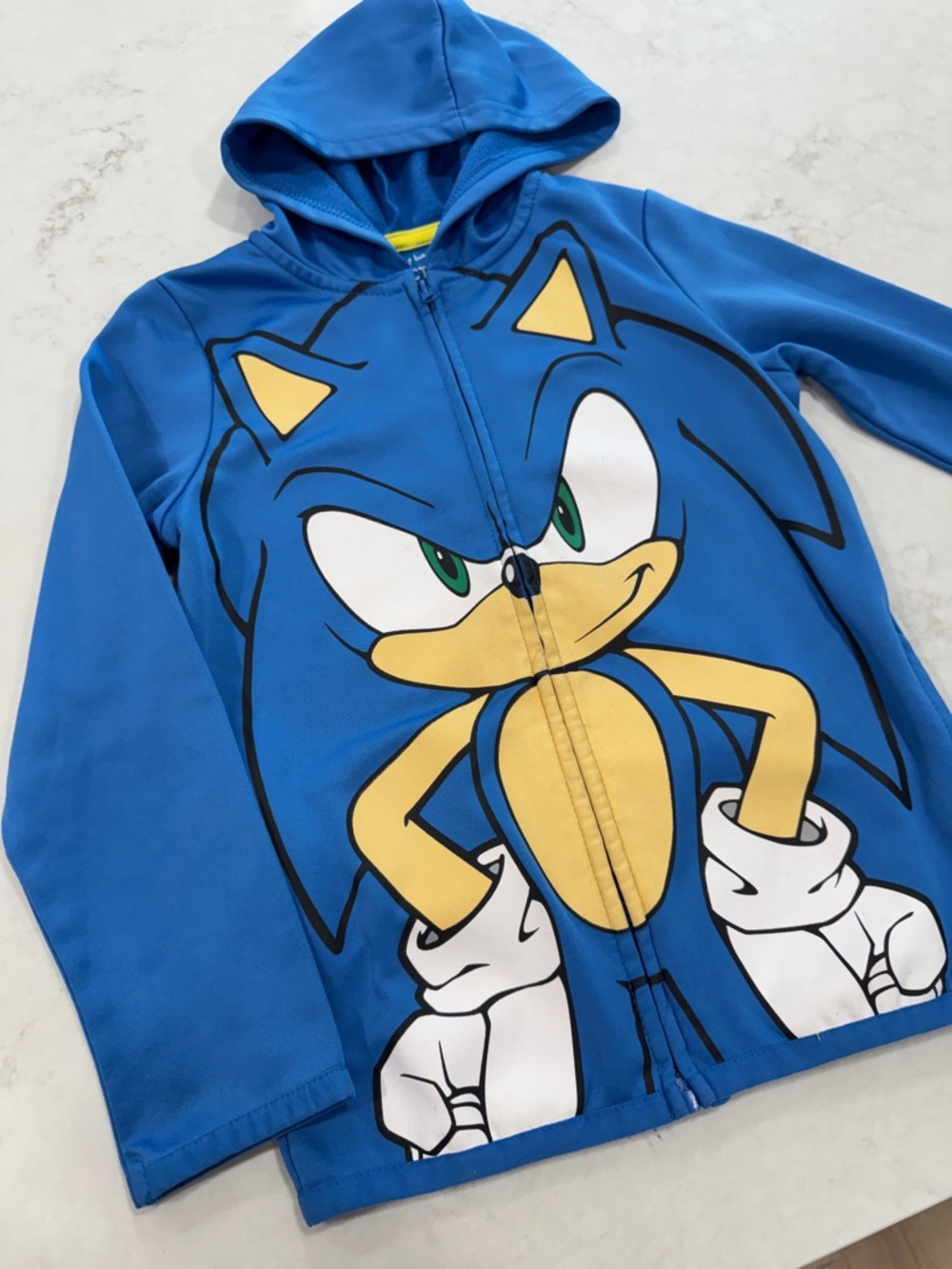 jumping beans Blue Sonic Graphic Zip Hoodie